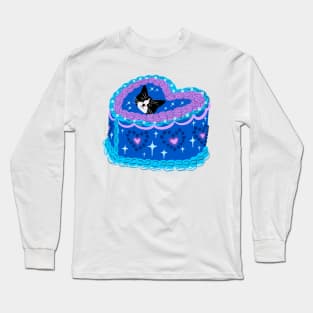 Miss Miku Cake Long Sleeve T-Shirt